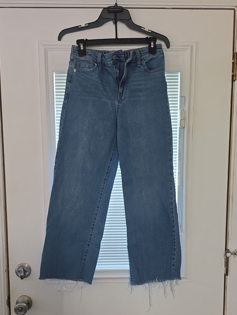 No Boundaries Medium Blue Wide-Leg Flare Jeans